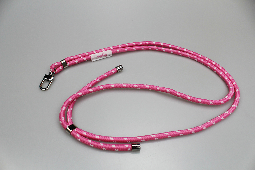 Pink Adjustable Phone Lanyard