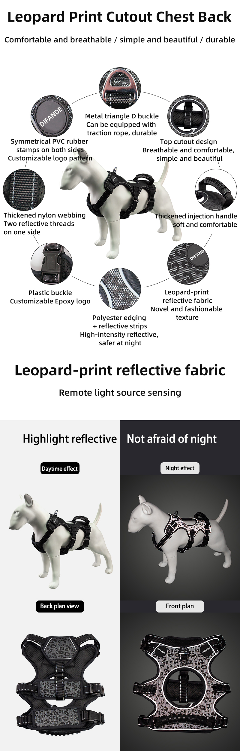 LEOPARD PRINT CUTOUT CHEST BACK(图2)